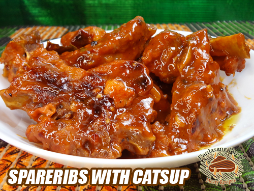 Pin Spareribs with Ketchup