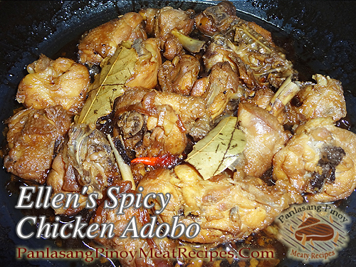 Ellen's Spicy Chicken Adobo