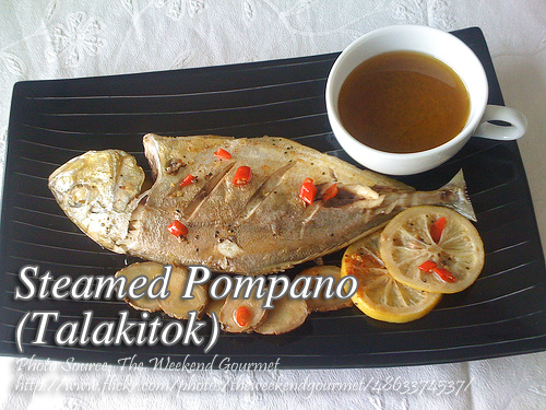 Steamed Pompano