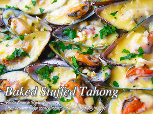 Stuffed Baked Tahong