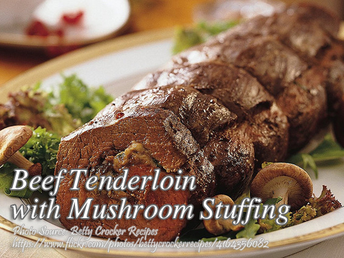 Stuffed Beef Tenderloin