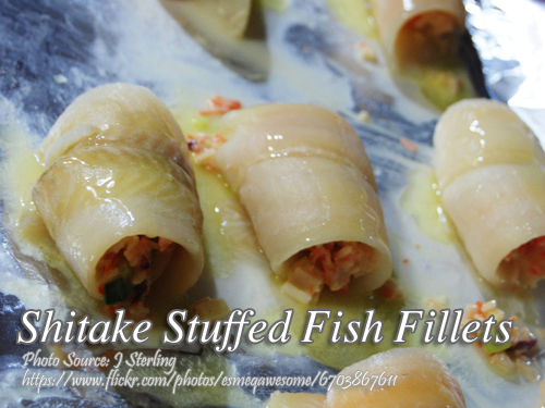 Shitake Stuffed Fish Fillet