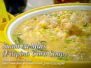 Suam na Mais (Filipino Corn Soup)