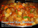 Sweet and Sour Fishballs