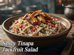 Spicy Tinapa Jackfruit Salad Tinapa Jackfruit Salad Pin It!