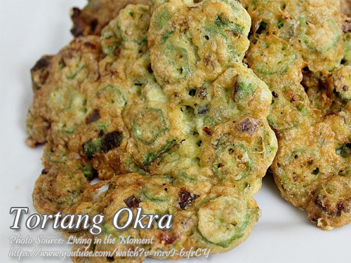 Tortang Okra