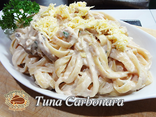 Tuna Carbonara