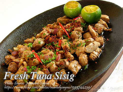 Tuna Sisig