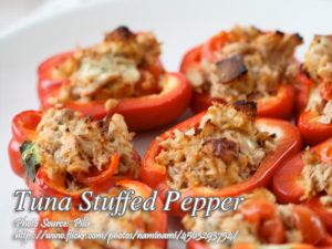 Tuna Stuffed Pepper Tuna Stuffed Peppers Pin It!