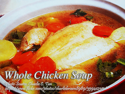 Whole Chicken Soup